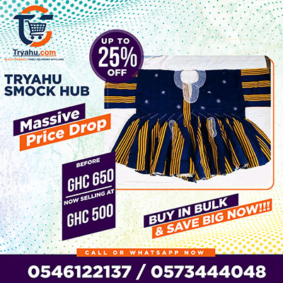 Quality Handwoven Ghana Smocks Online | Fugu & Batakari � Tryahu